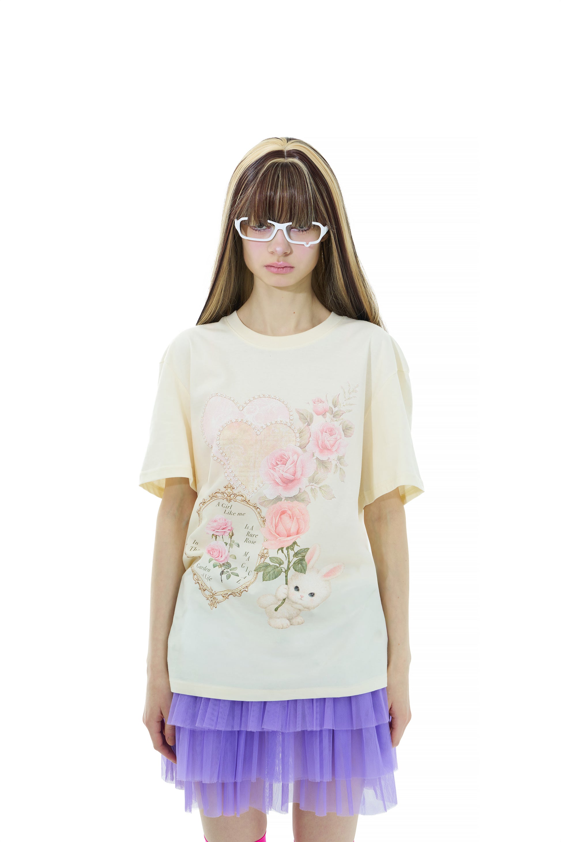 i-rabbit T-shirt cream