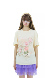 i-rabbit T-shirt cream