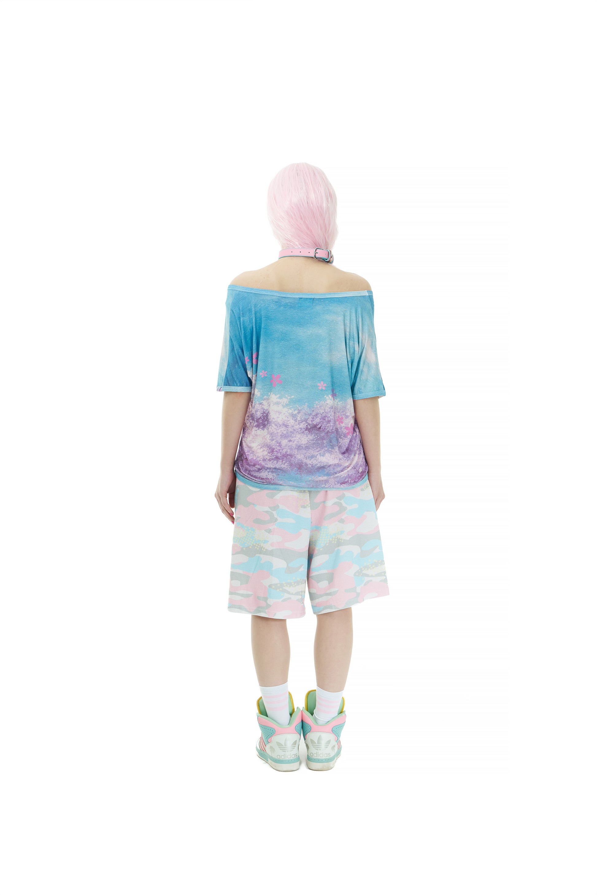 Simulation Off-shoulder top