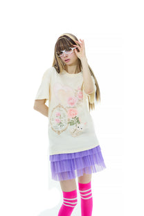 i-rabbit T-shirt cream