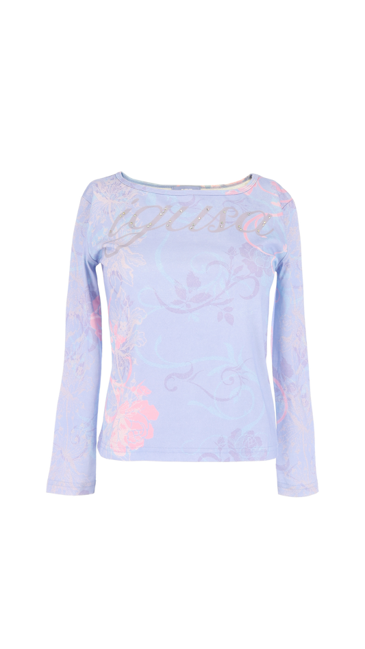 193 Frost 3/4 sleeve top