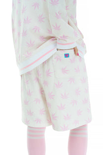 Leaf sweatshorts