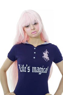 Life is magical sailor dress navy