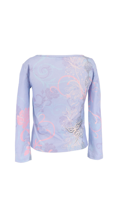 193 Frost 3/4 sleeve top