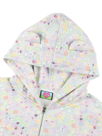 Candy shop bear zip hoodie