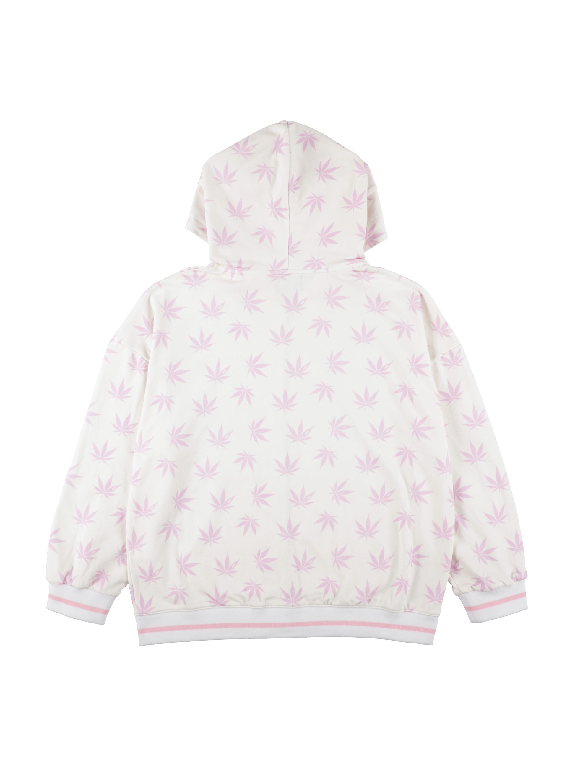 Leaf bear zip hoodie