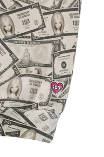 Fake Money Off Shoulder Sweatshirt