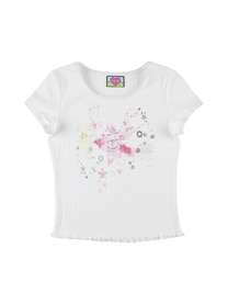Chakra lace rib top