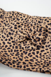 Leopard Ribbon Pocket Shorts