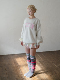 Patch Sweatshirt (Gray)