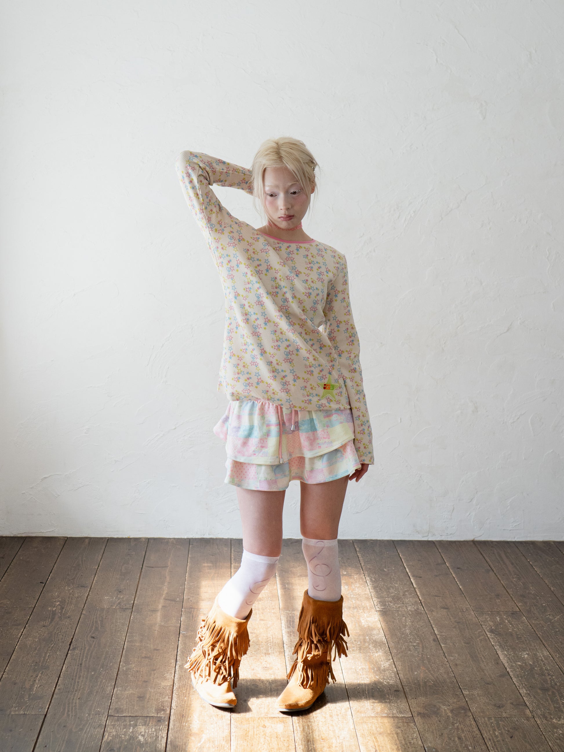 Sugar Frill Fleece Skirt