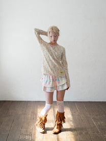 Sugar Frill Fleece Skirt