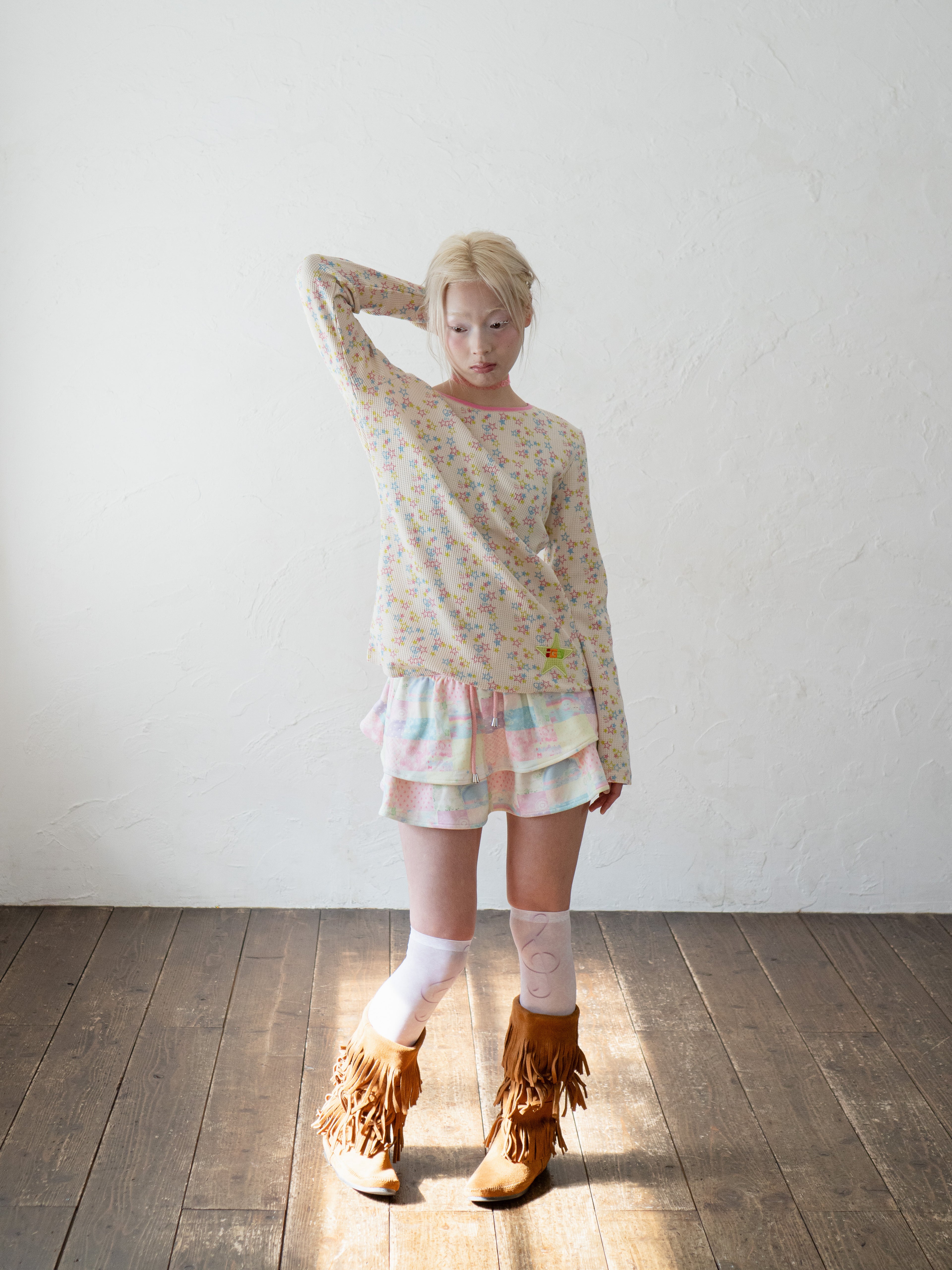 Sugar Frill Fleece Skirt