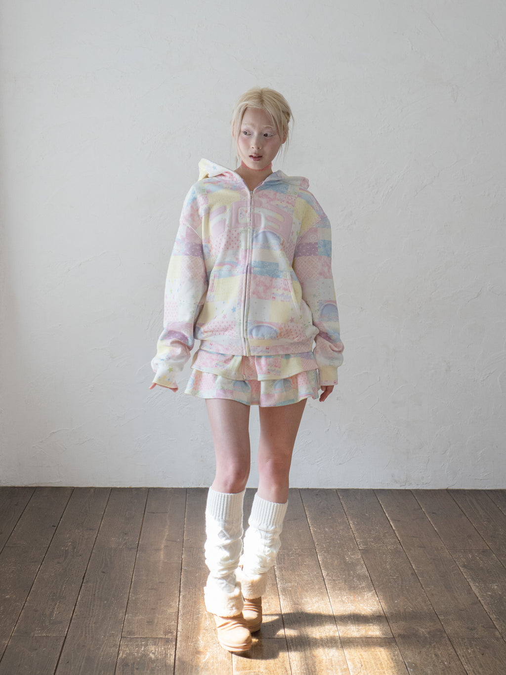 Sugar Patch Zip Hoodie