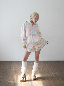 Sugar Frill Fleece Skirt