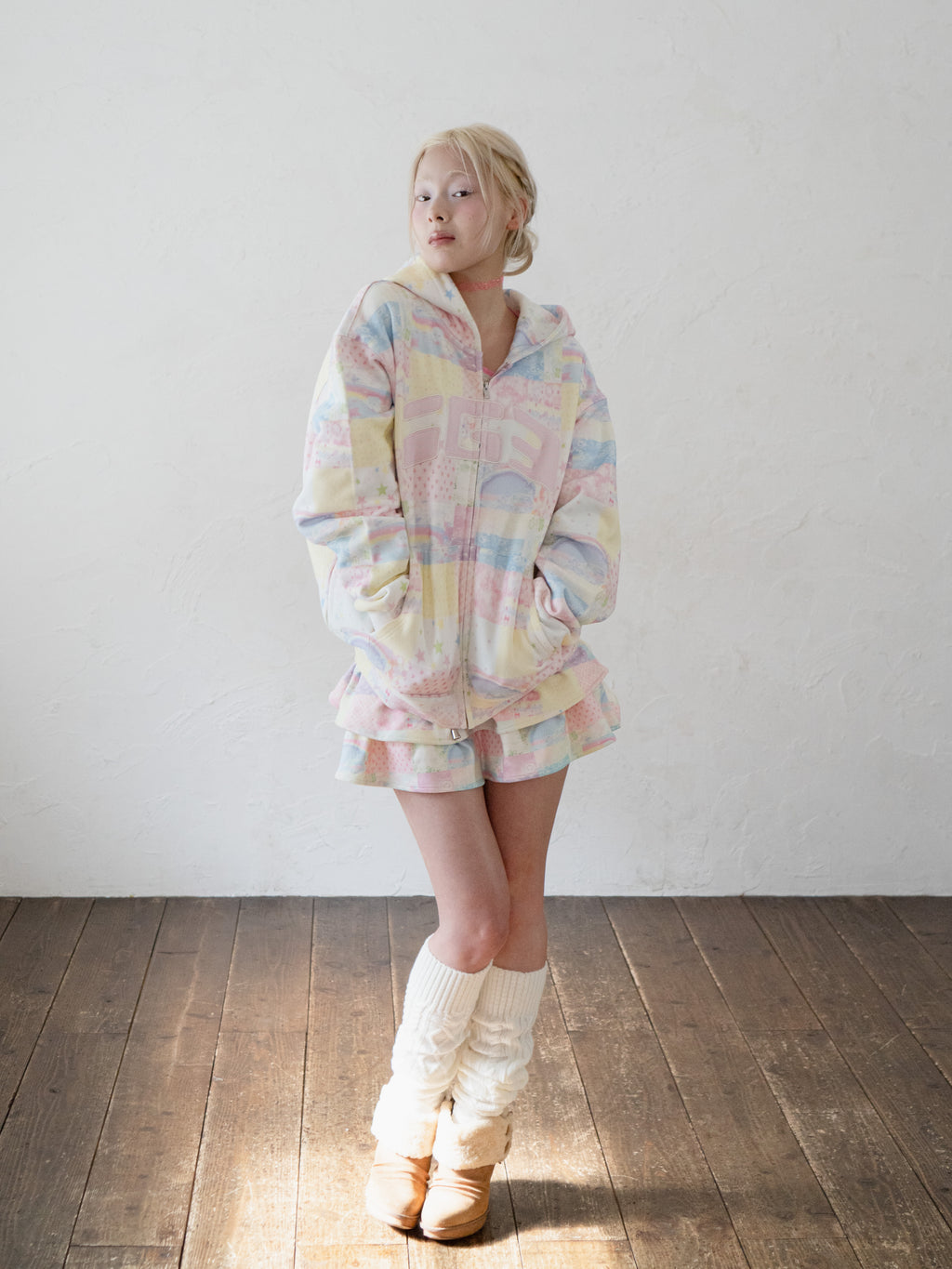 Sugar Patch Zip Hoodie