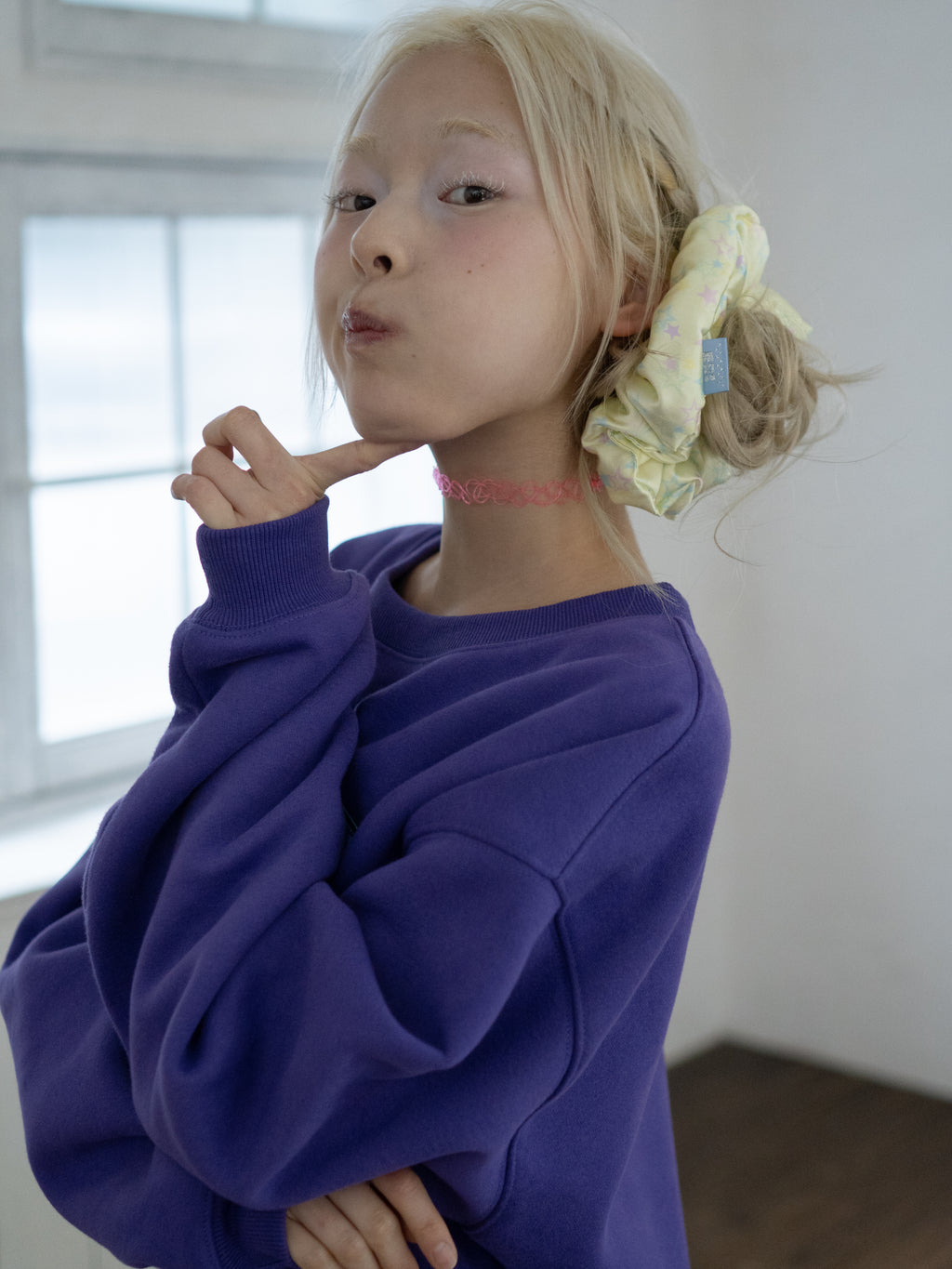 Pillow Scrunchie (Lemon Star)