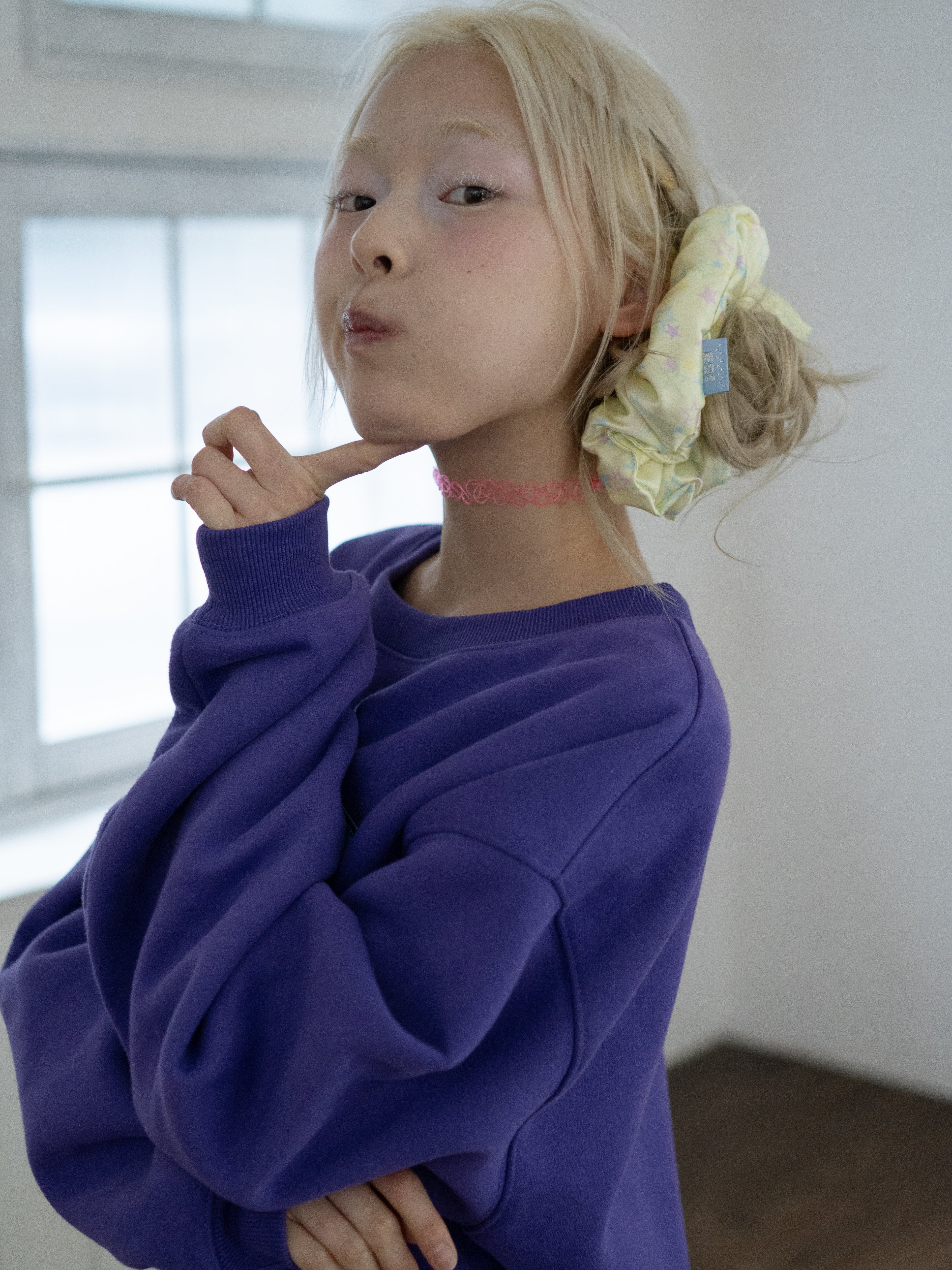 Pillow Scrunchie (Lemon Star)