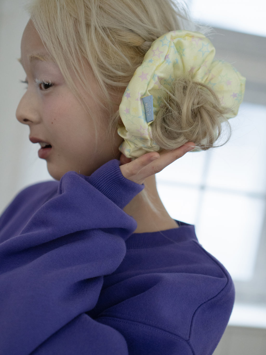 Pillow Scrunchie (Lemon Star)