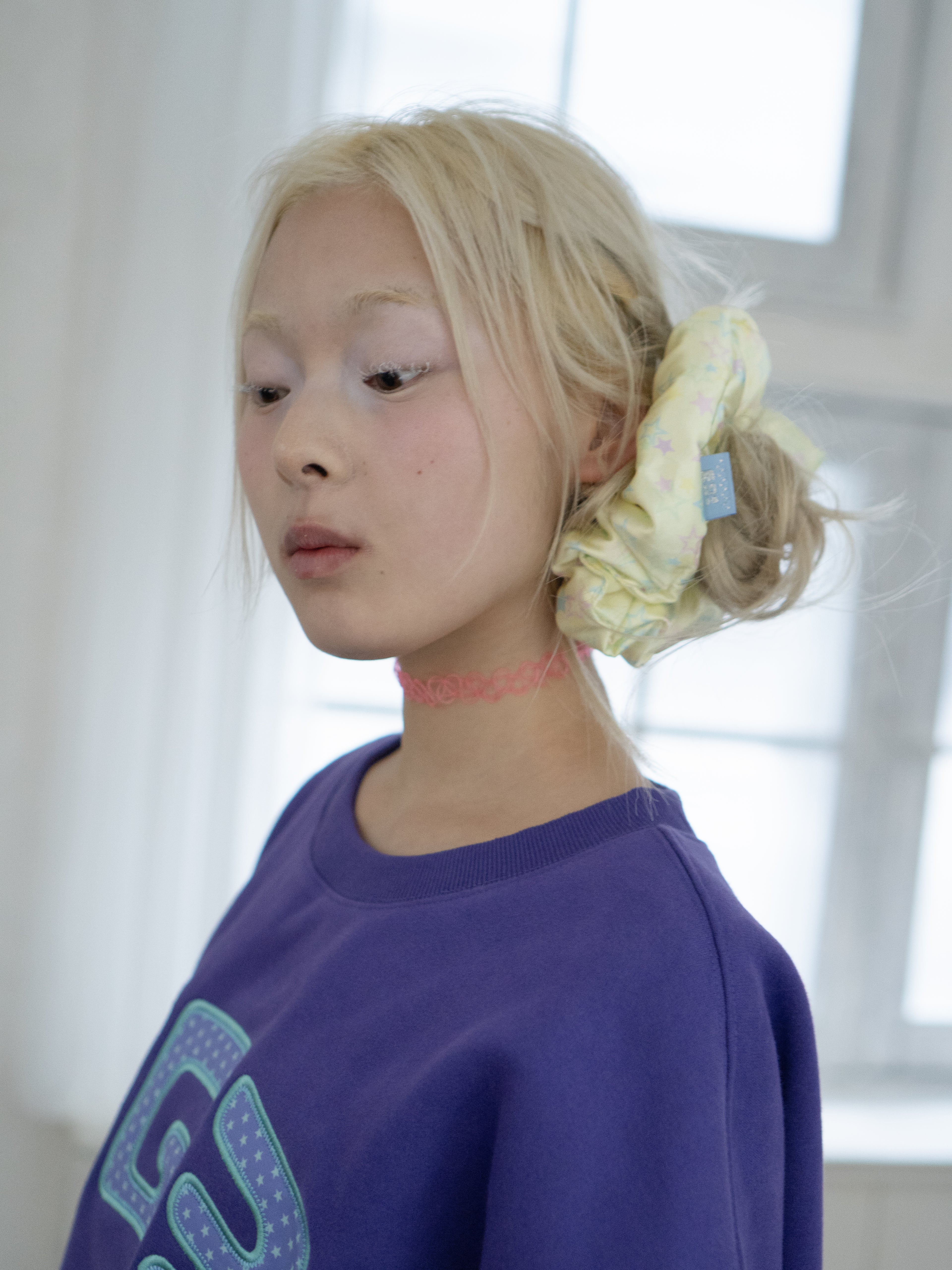 Pillow Scrunchie (Lemon Star)