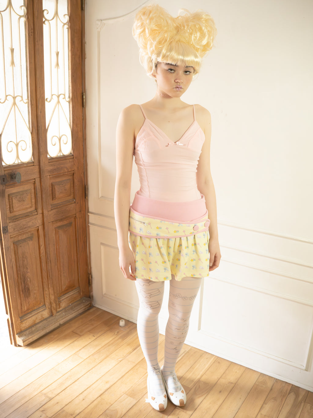 Magical Belt-Layered Skirt