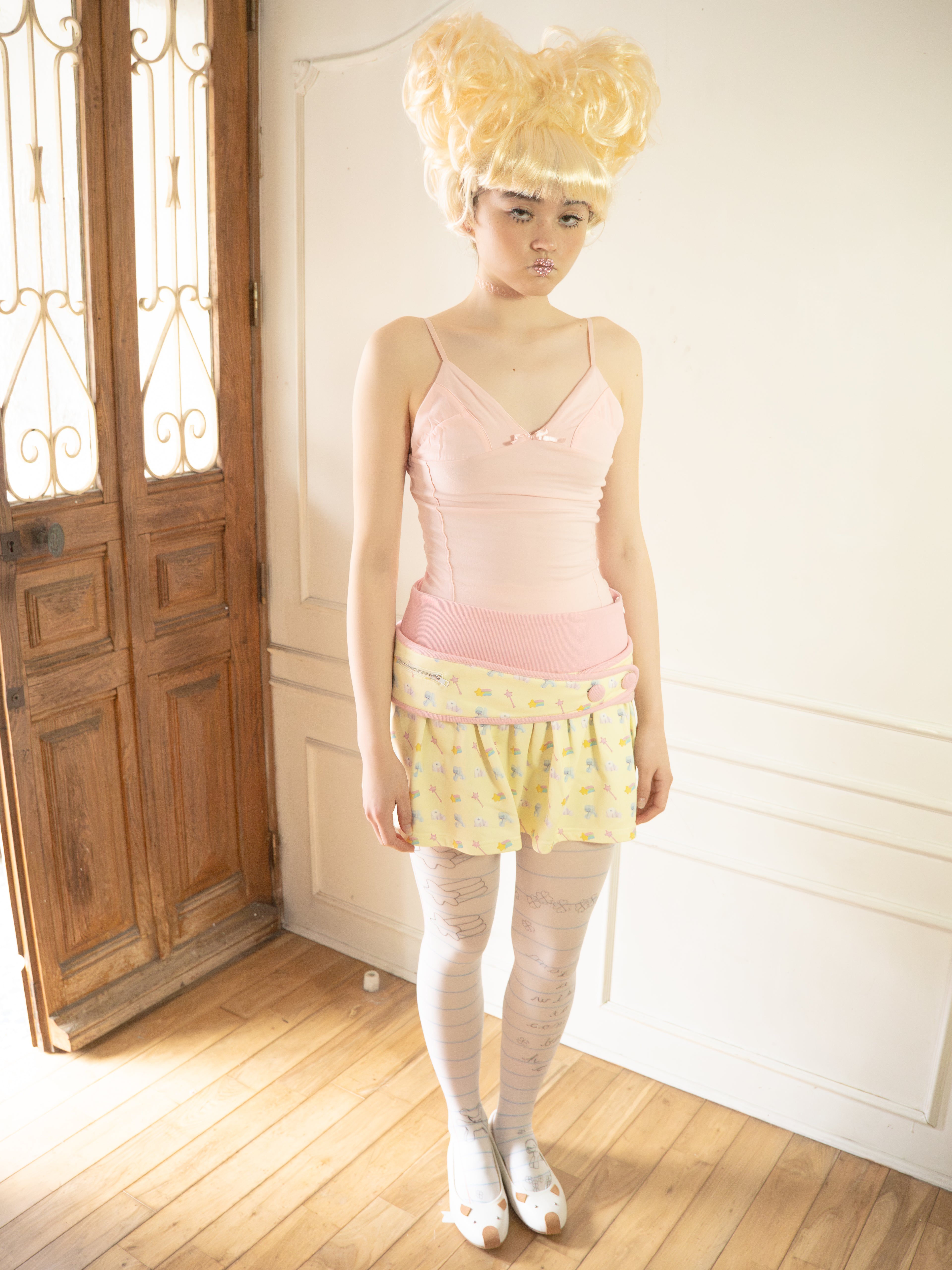 Magical Belt-Layered Skirt