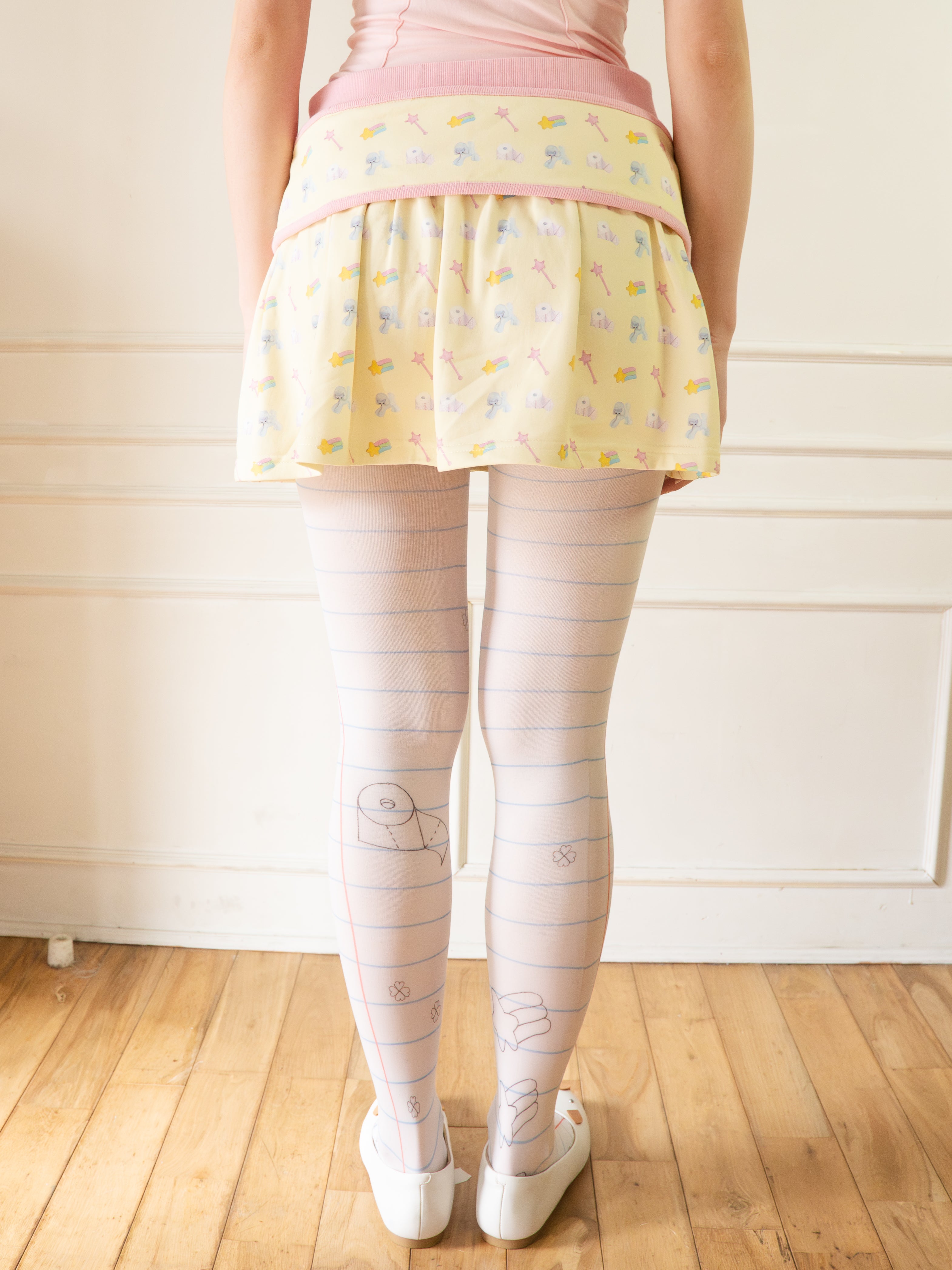 Magical Belt-Layered Skirt