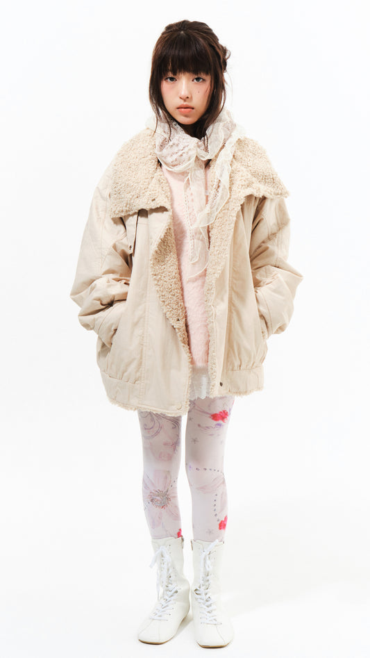 Shearing archive field jacket (cream)