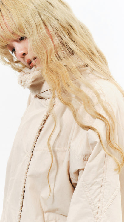 Shearing archive field jacket (cream)