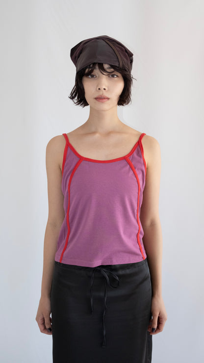 Colorblock tanktop (purple)