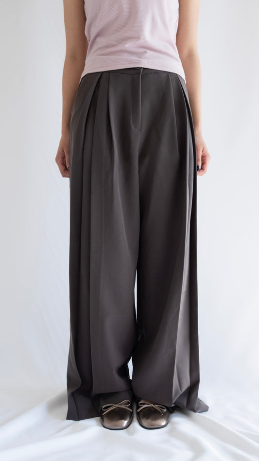 Kimono trousers (gray)