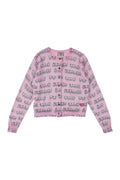 Skull family glitter cardigan