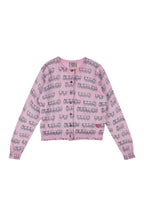 Skull family glitter cardigan