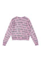 Skull family glitter cardigan