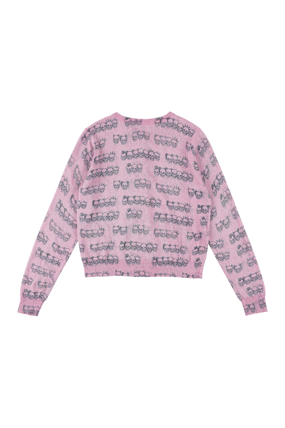 Skull family glitter cardigan