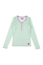 Skull Heart Henley Top