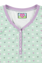 Skull Heart Henley Top