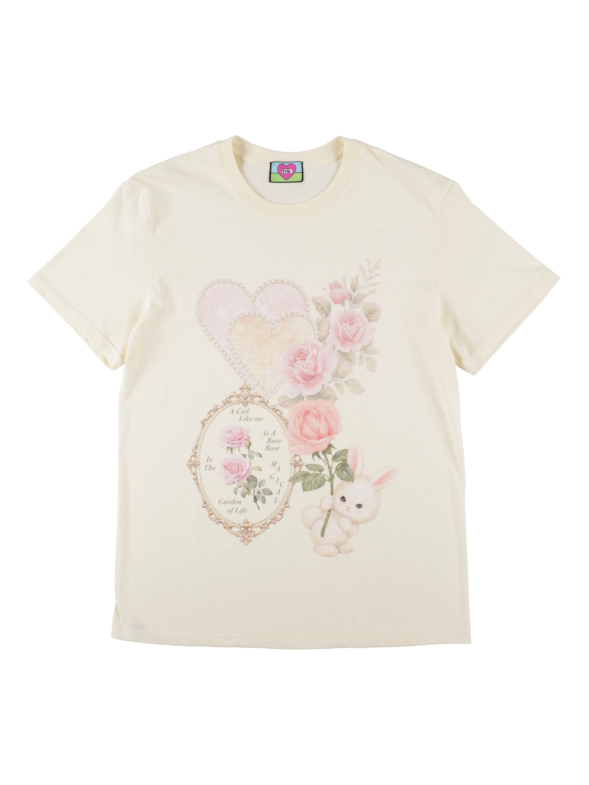 i-rabbit T-shirt cream