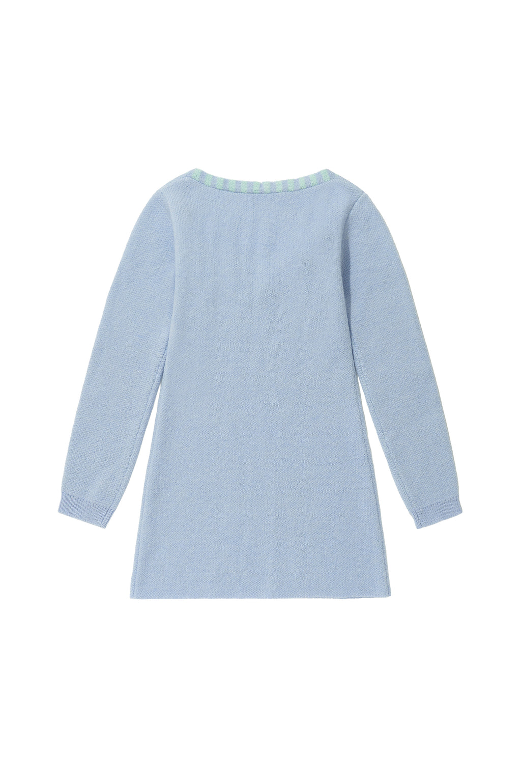 ZIPPER KNIT DRESS LAVENDER