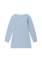ZIPPER KNIT DRESS LAVENDER