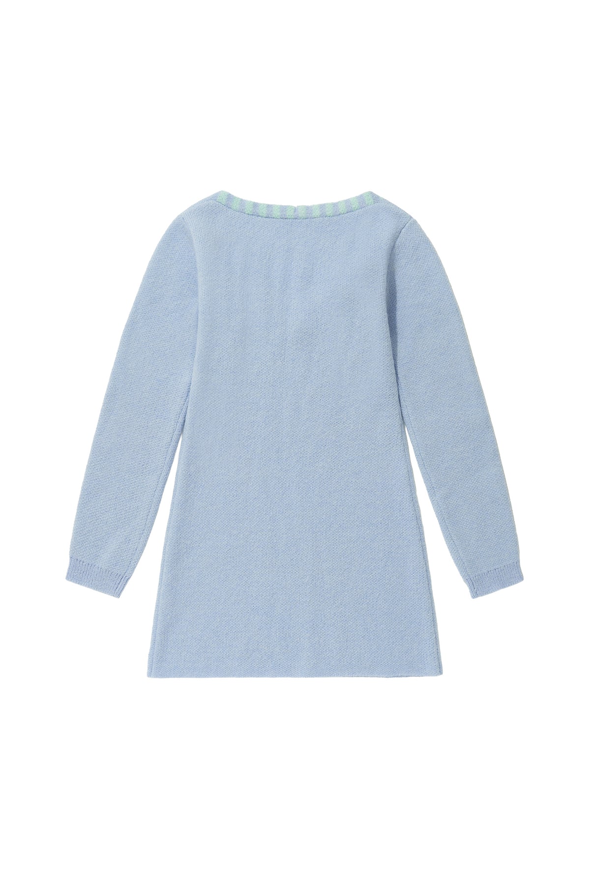 ZIPPER KNIT DRESS LAVENDER