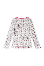 BAD GIRL WAFFLE TOP WHITE