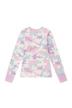 KAWAII CAMO WAFFLE TOP PINK