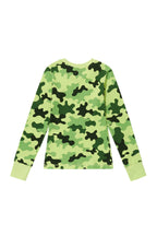 KAWAII CAMO WAFFLE TOP GREEN