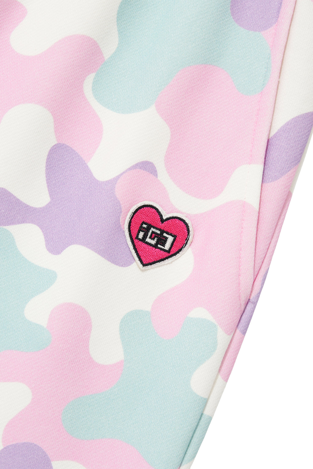 KAWAII CAMO SWEATPANTS PINK