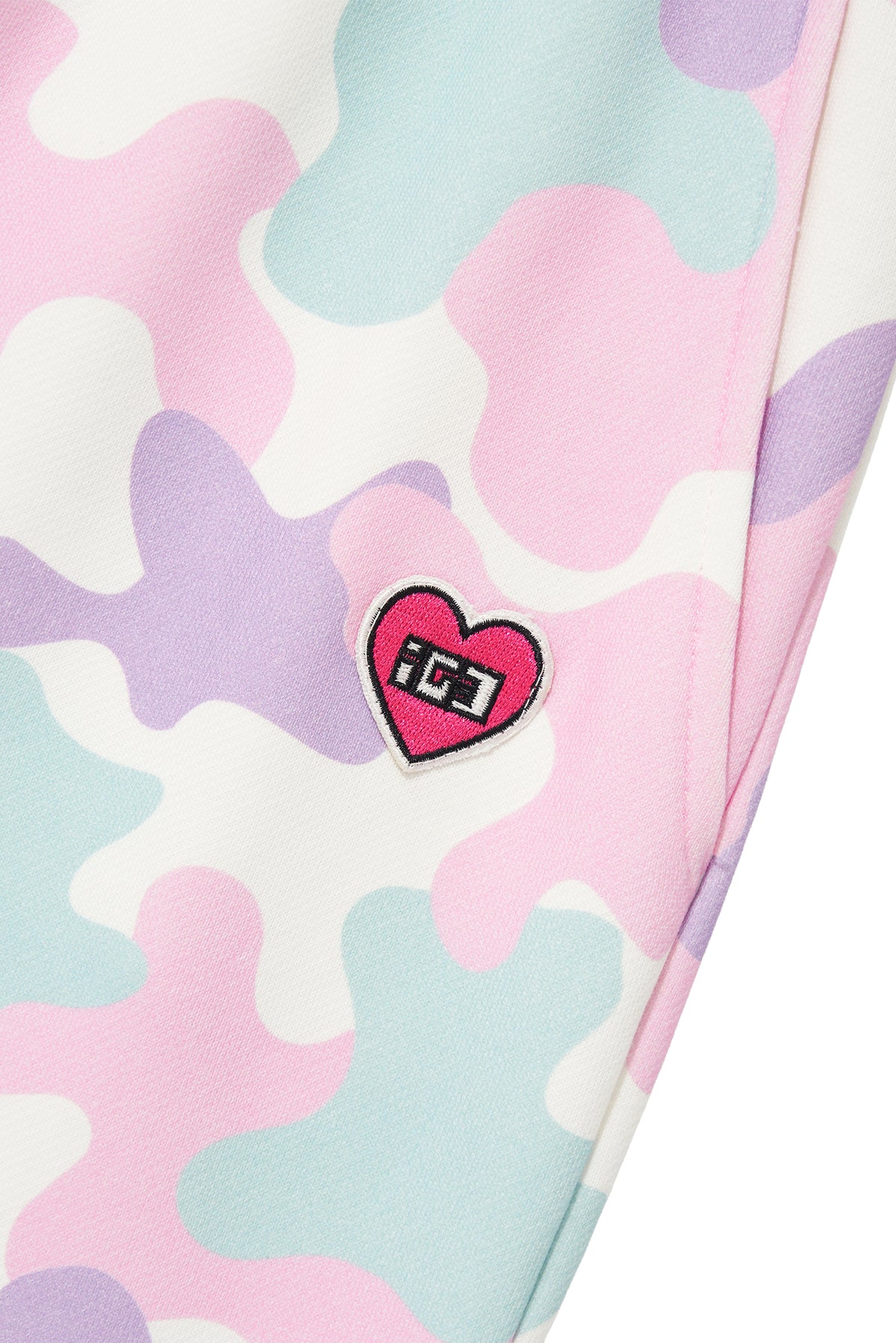 KAWAII CAMO SWEATPANTS PINK