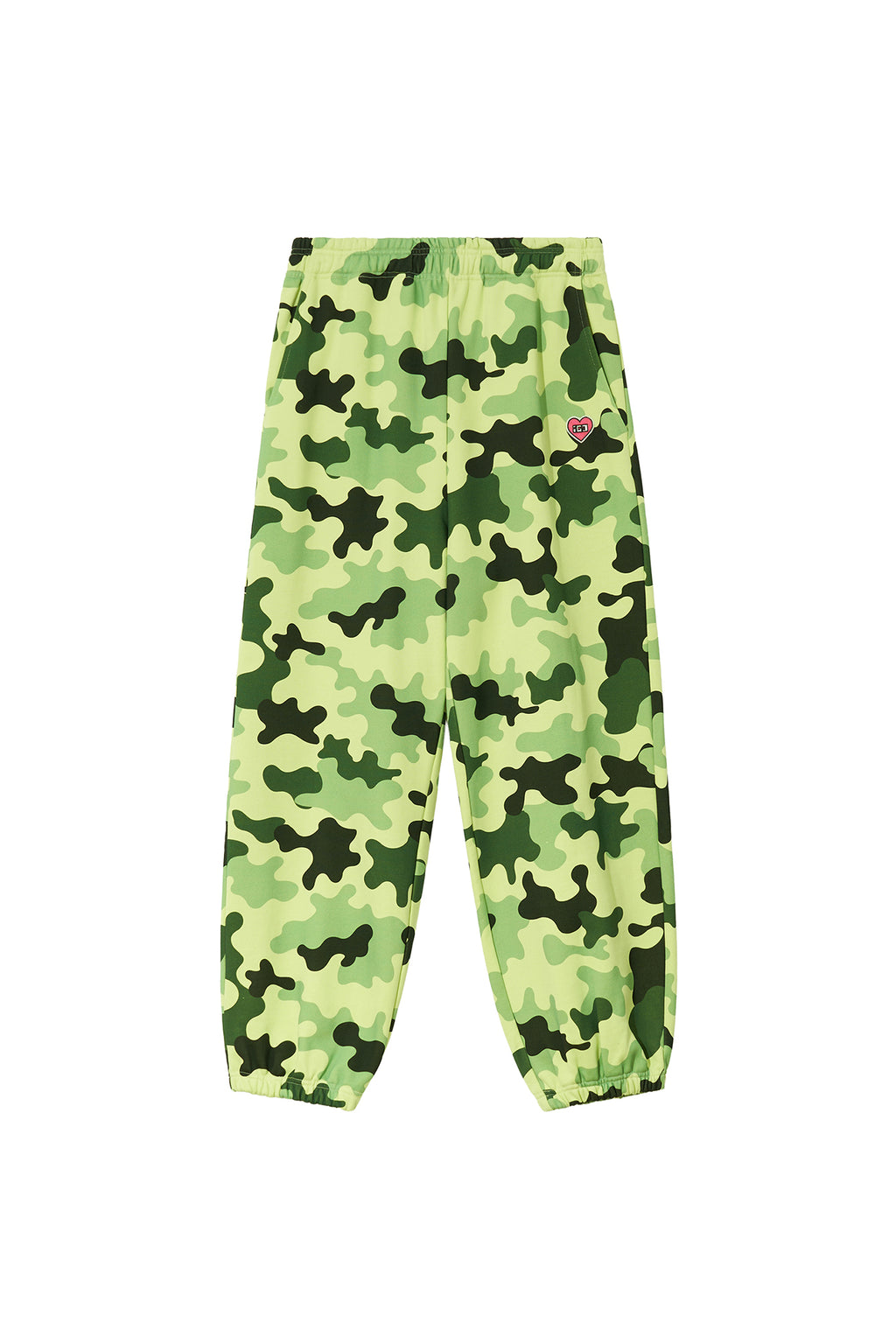 KAWAII CAMO SWEATPANTS GREEN