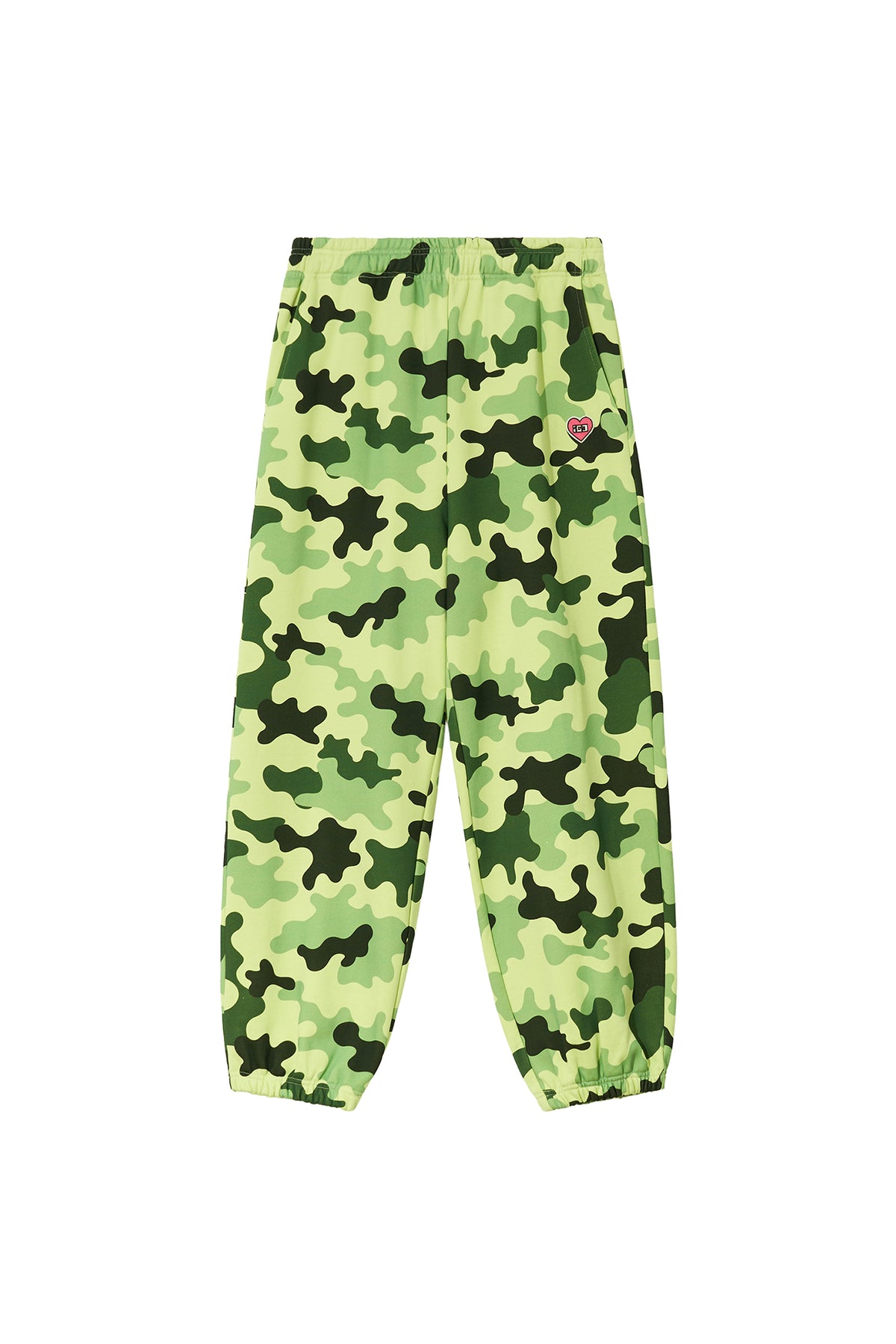 KAWAII CAMO SWEATPANTS GREEN