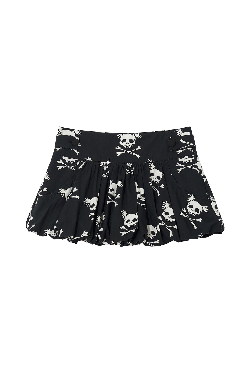 SKULL BALLOON SKIRT
