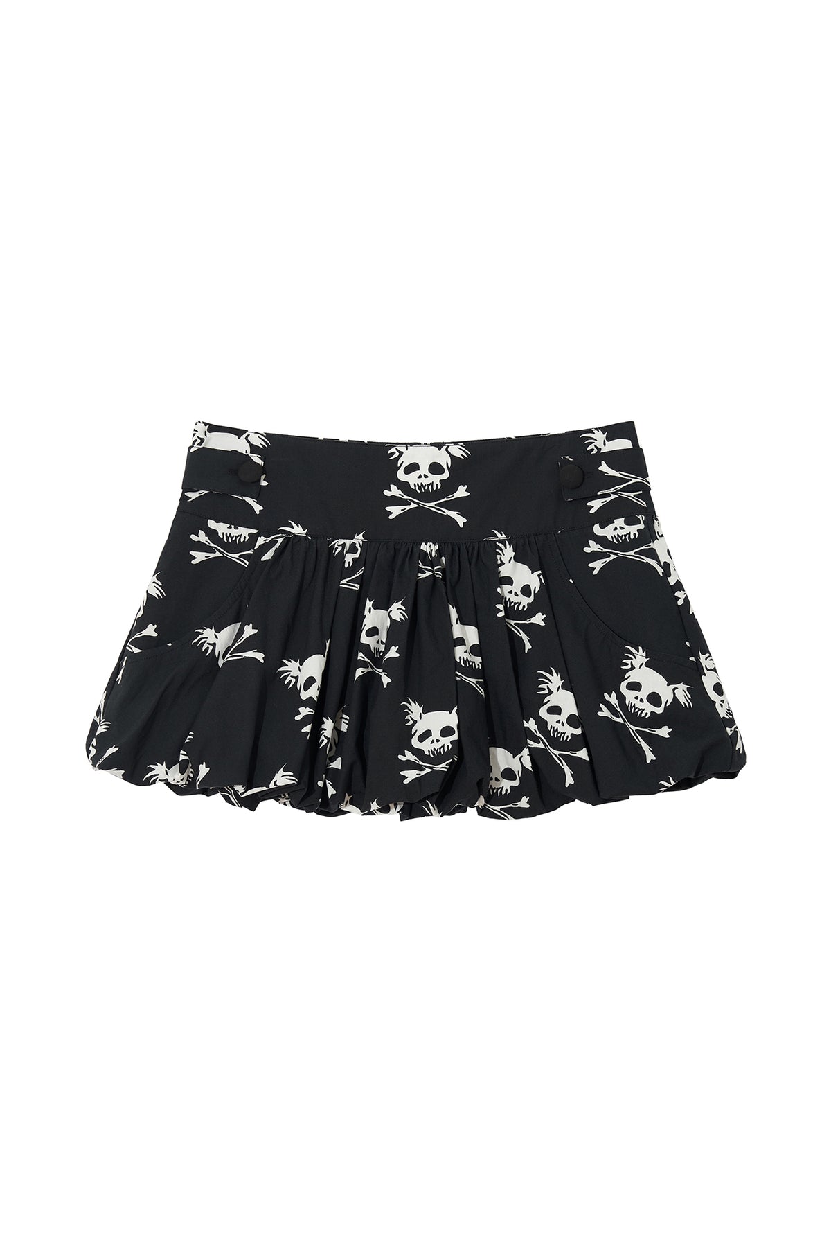 SKULL BALLOON SKIRT